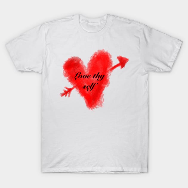 Love they self T-Shirt by Stephanie Kennedy 